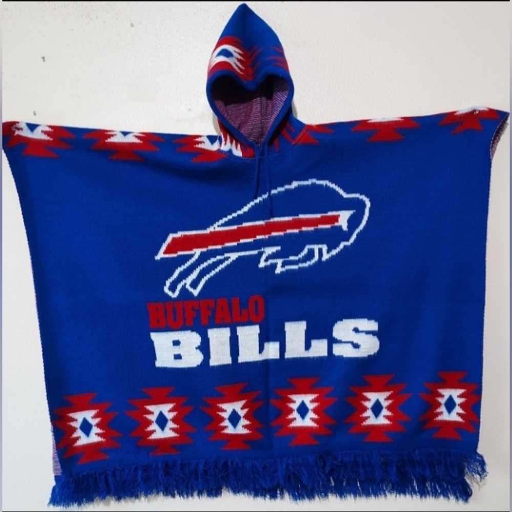 Buffalo Bills Hooded Poncho